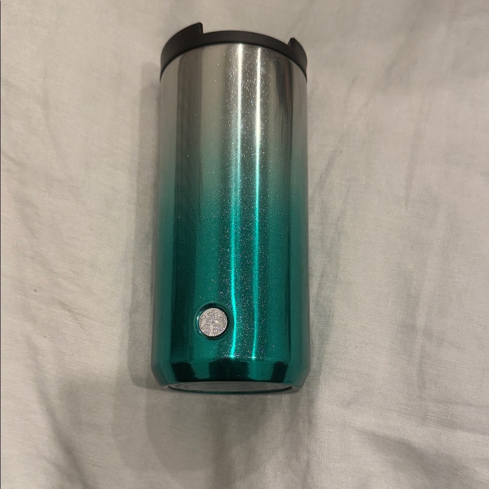 Teal Ombre Stainless Travel Tumbler